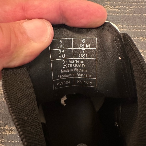 Dr Martens Air Sole Platforms color white size Men’s 6 - Picture 3 of 15